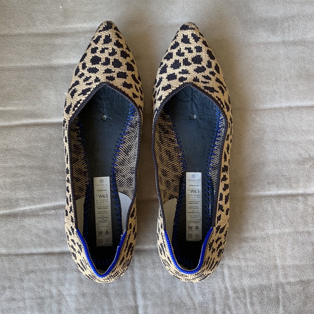 Leopard Rothy's (no insoles)